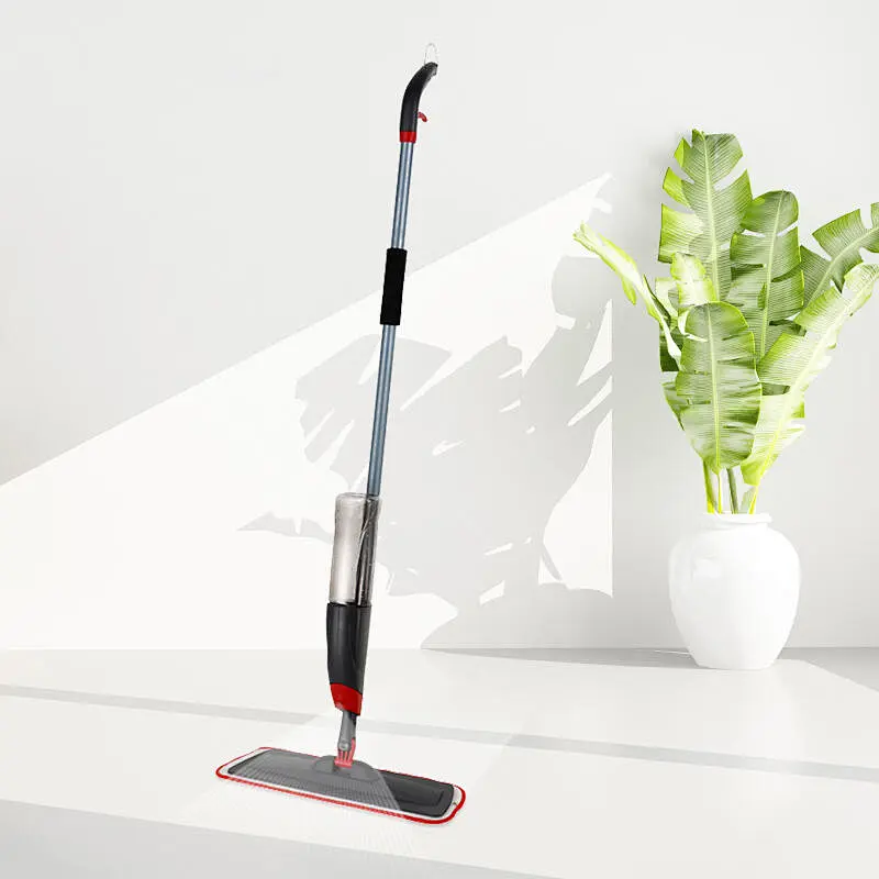 Bucketless Mopping System Extra Wide Refill 360 Clean Spray Mop