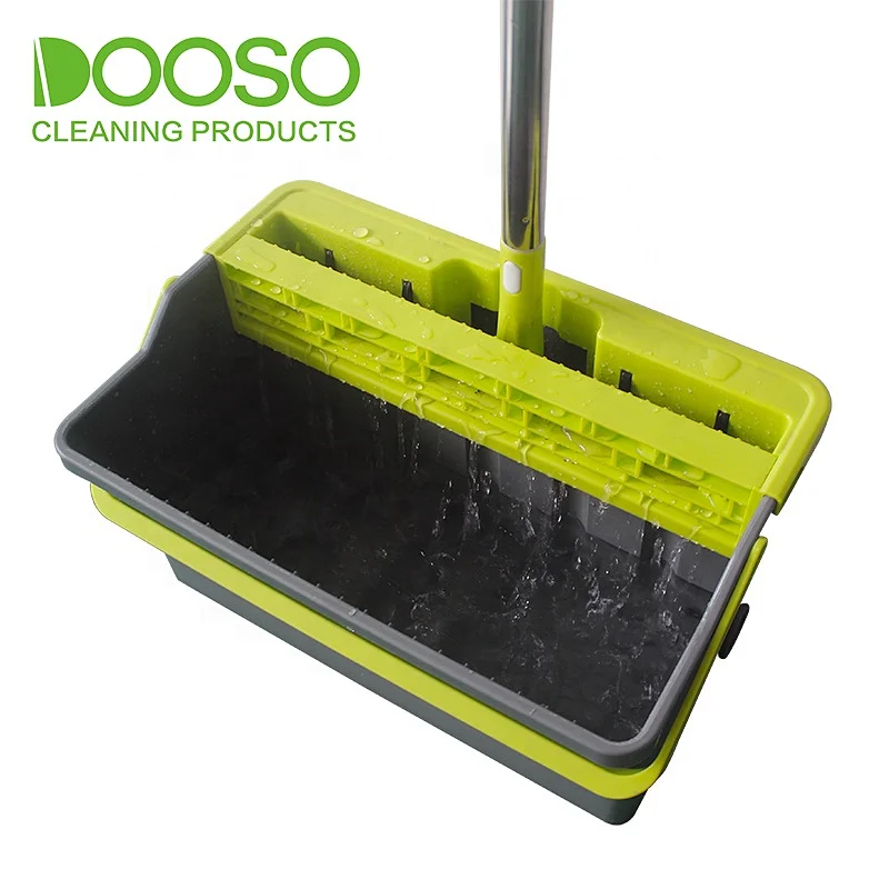 New Design Magic Mop And Bucket Squeege Dry And Wet Seperate Mop Self Wringing Mop