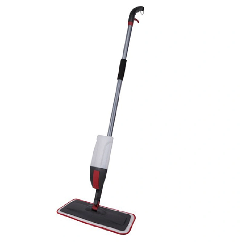 Microfiber spray mop for floor cleaning