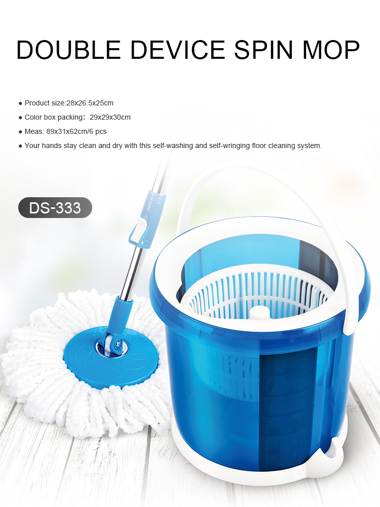 hand free lazy easy life 360 microfiber spin magic mop bucket
