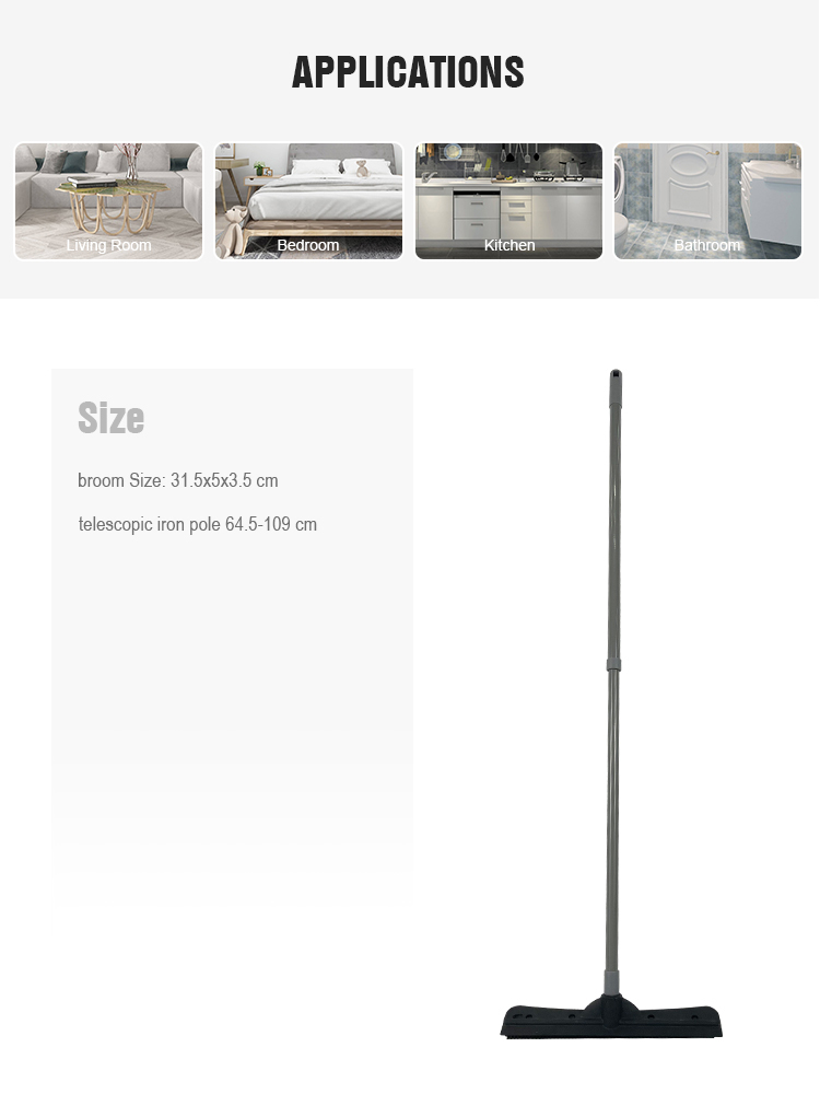 TPR broom for household cleaning