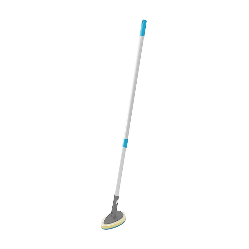 Sponge brush for bathroom wall cleaning tool telescopic long handle
