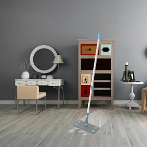 Household magic microfiber flat mop floor cleaning