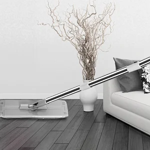 flat squeeze mop and bucket hand-free