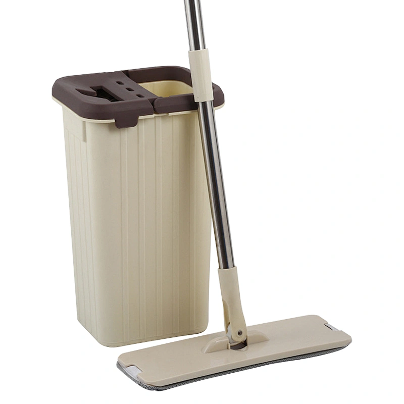 flat squeeze mop and bucket hand easy wringing floor cleaning mop microfiber mops