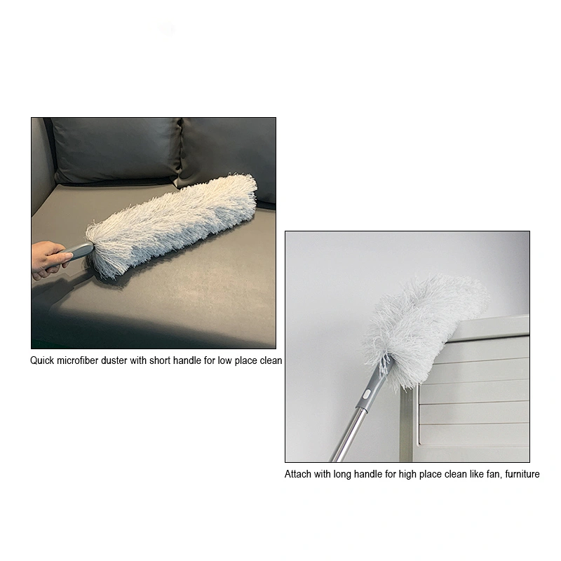 Hot sale household car microfiber Flexible Fluffy cleaning duster
