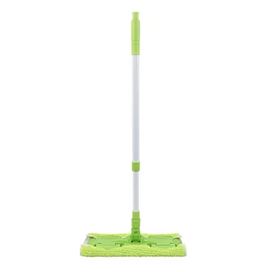 wholesale Home cleaning flat butterfly clamp frame microfiber mops for floor cleaning
