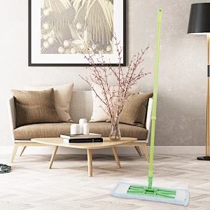 Household Magic Cleaning Flat Mop with Microfiber Refill