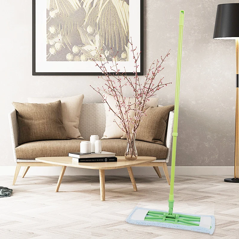 Household Magic Cleaning Flat Mop with Microfiber Refill