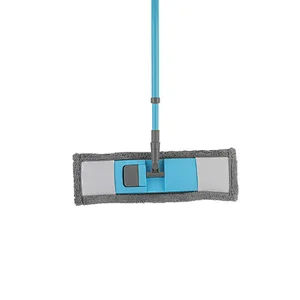 New design retractable handle household cleaning magic Microfibre Flat Mop