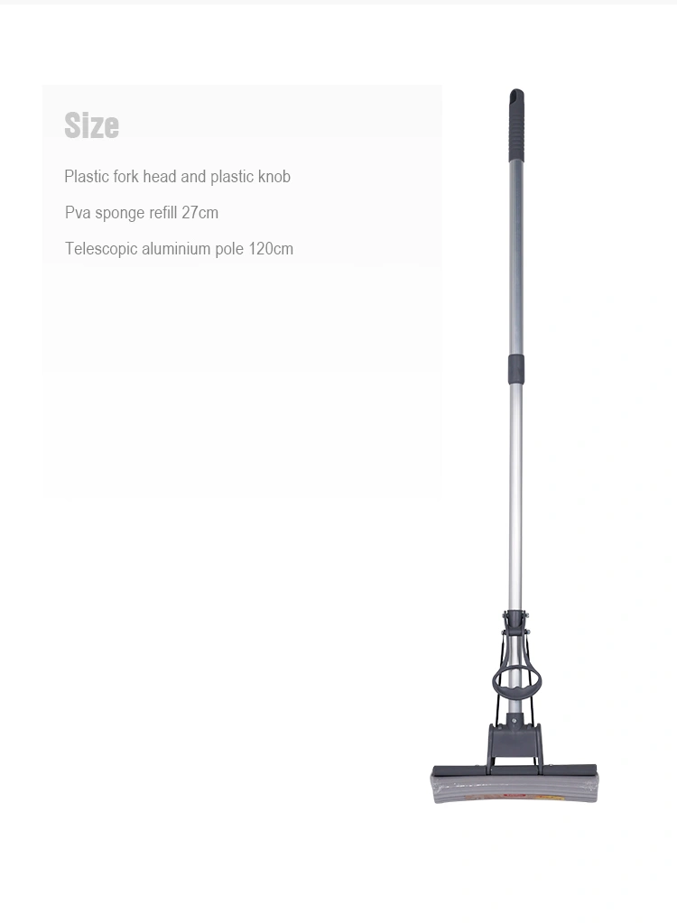 WholesaleFloor Cleaning Smart PVA Sponge Mop for household floor cleaning 
