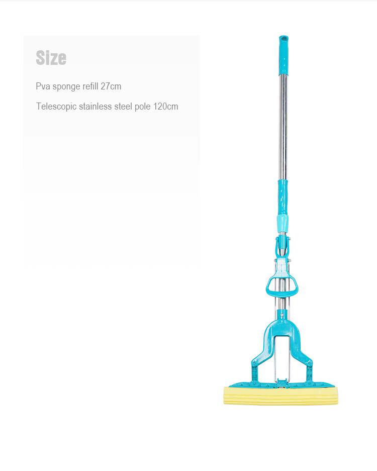 New housewares cleaning tool easy cleaning floor magic Butterfly folding pva sponge mop