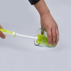 Multifunctional rubber brush bottle brush/cup brush/kitchen brush