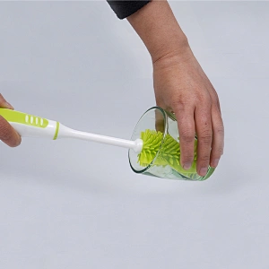 Multifunctional rubber brush bottle brush/cup brush/kitchen brush