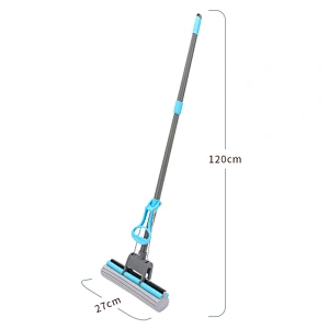 New cleaning single roller magic pva sponge mop for floor cleaning
