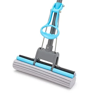 New cleaning single roller magic pva sponge mop for floor cleaning