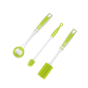 Multifunctional rubber brush bottle brush/cup brush/kitchen brush