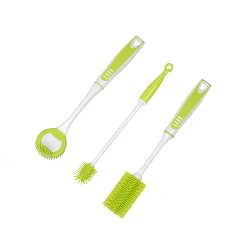 Multifunctional rubber brush bottle brush/cup brush/kitchen brush