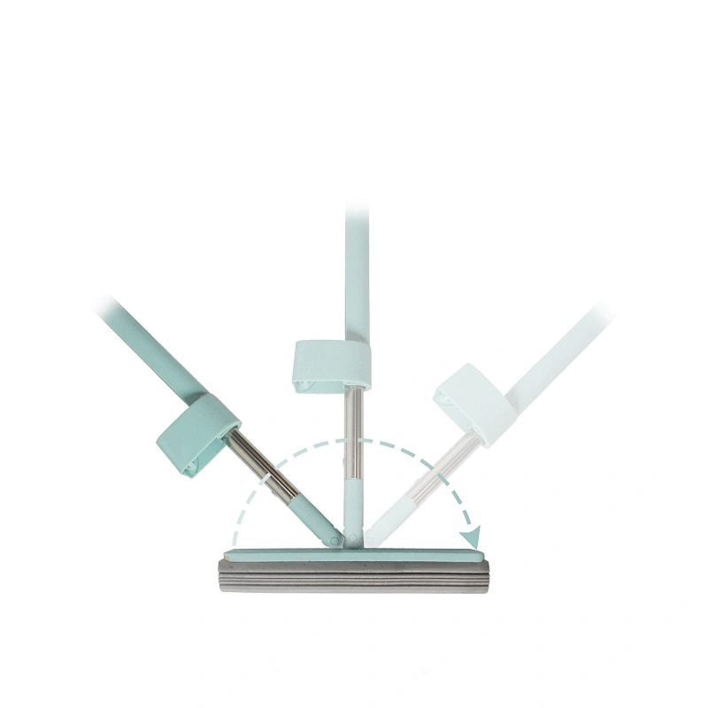 housewares cleaning tools easy cleaning floor Telescopic Handle PVA Sponge  Mop