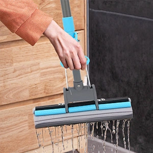 New cleaning single roller magic pva sponge mop for floor cleaning
