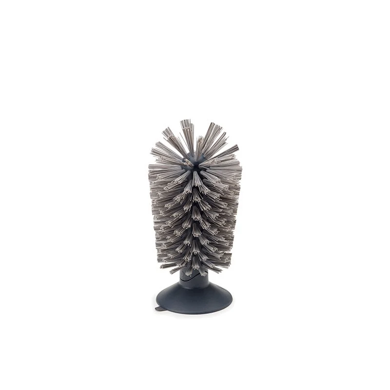 Water Bottle Cleaning Brush Glass Cup Washer with Suction Base Bristle Brush for Red Wine Glass Kitchen Sink Home Tools
