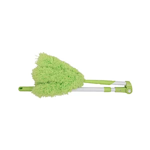 Bendable Microfiber Fingers Feather Duster Dusting Brush with Extendable Pole for Cleaning