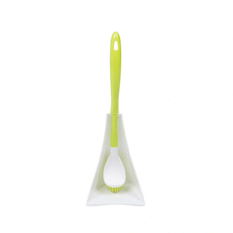 Eco-Friendly PP plastic TPR toilet bowl brush sets clean tools