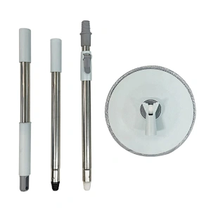 Home cleaning magic 360 degree  spin mop and bucket set  with separate of clean water and dirty water