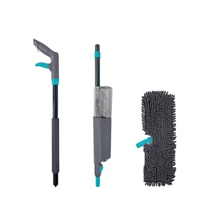 Healthy Cleaning Product Washable Microfiber Wet and Dry Easy Magic microfibre Spray Floor Flat Mop