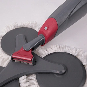 healthy household 3 round heads  Microfiber Spray Mop for floor cleaning