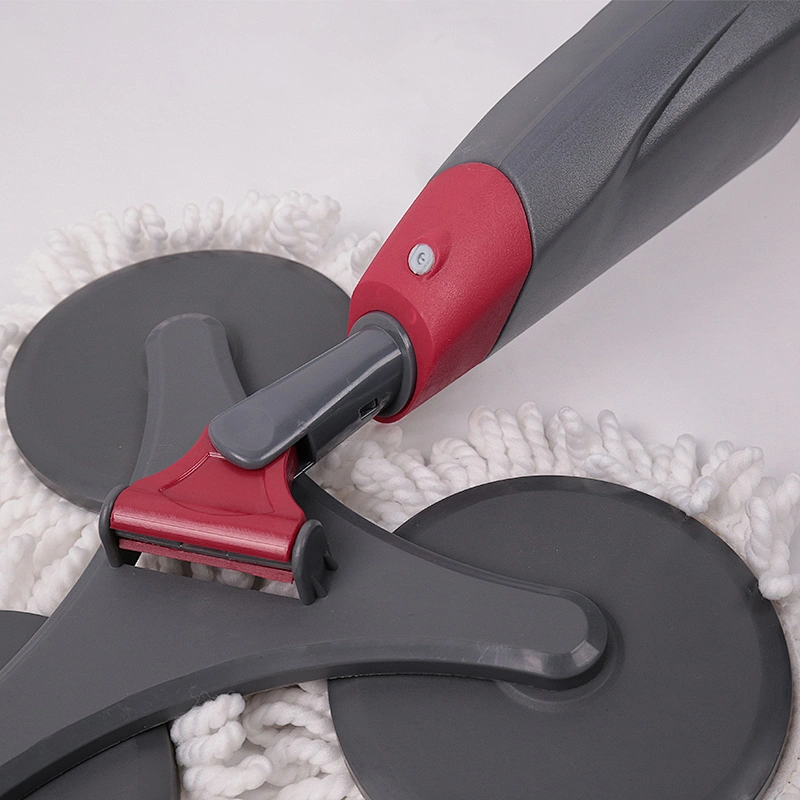 healthy household 3 round heads  Microfiber Spray Mop for floor cleaning