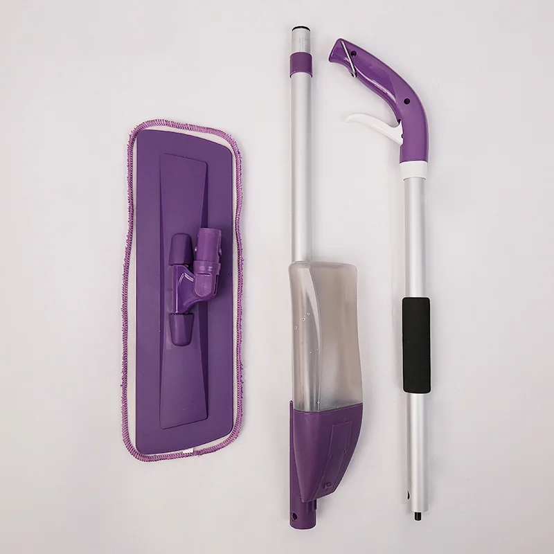 Floor cleaning magic healthy microfibre spray mop with rectangle microfiber head cleaning mop
