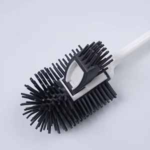 Promotion TPR Soft Long Handle Rubber Toilet Brush set