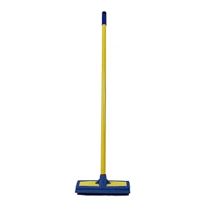 rubber broom with Squeegee Straight pole magic broom for Hair oily cleaning