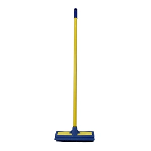 rubber broom with Squeegee Straight pole magic broom for Hair oily cleaning