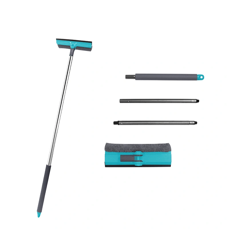 New Quick click system window squeegee rubber wiper for glass and window cleaning