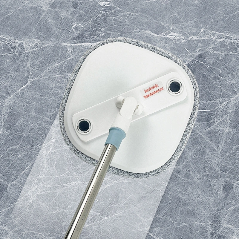 Spin Mop Bucket Floor Cleaning System with Water Filtration Spinner - Dry Wet Self Wringing Washable & Reusable Microfiber Mop