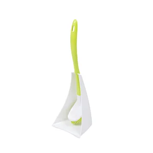 Eco-Friendly PP plastic TPR toilet bowl brush sets clean tools