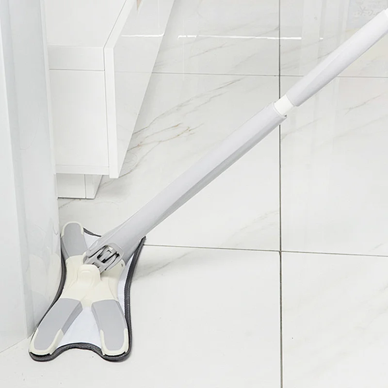 Hand Free-Washing Flat Mop Wet and Dry Mop for Household Floor Cleaning