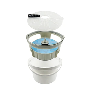 Easy clean magic microfiber 360 Spin Mop and Bucket set with Self Separation Dirty and Clean Water System cleaning floor mop