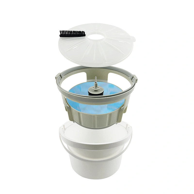 Easy clean magic microfiber 360 Spin Mop and Bucket set with Self Separation Dirty and Clean Water System cleaning floor mop