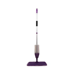Floor cleaning magic healthy microfibre spray mop with rectangle microfiber head cleaning mop