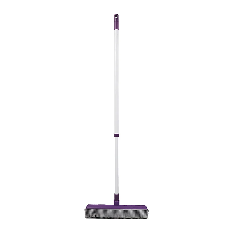 rubber broom and squeegee