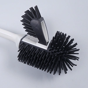 Promotion TPR Soft Long Handle Rubber Toilet Brush set