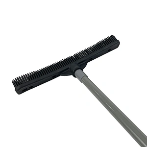 Natural Rubber Broom All-Purpose Industrial Rake with Brush for Cleaning Tool