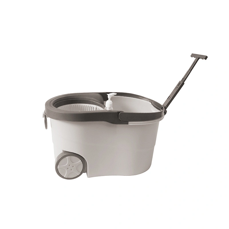 high quality easy magic wet and dry floor microfiber spin mop 360 with bucket