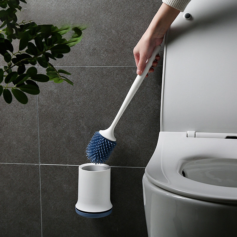 New Design TPR Toilet Brush and Holder Cleaning Brush Tools for Toilet Bathroom Accessories Sets