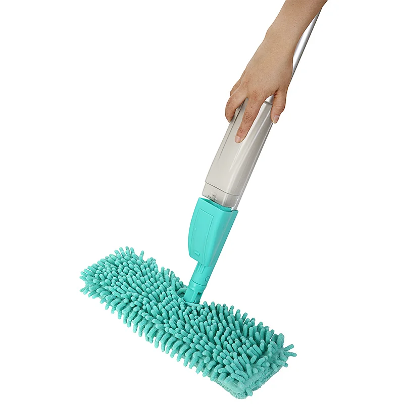 2022 high quality magic  double sided Microfiber and chenille water spray mop for household floor cleaning