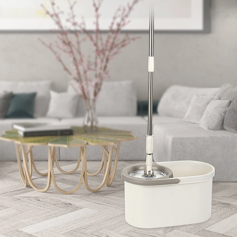 High quality magic floor home cleaning microfiber spin mop and bucket set
