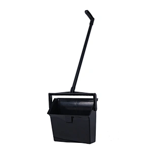 Broom and Dustpan Set with Long Handle for Home Kitchen Room Office Floor Cleaning Stand up Broom and Dustpan Set